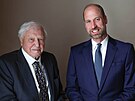 David Attenborough a princ William.