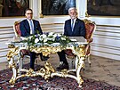 Prezident Petr Pavel p�ijal finského prezidenta Alexandera Stubba. (4. kv�tna...