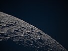 Snímky po�ízené b�hem mise Artemis II, p�i ní� lo� Orion s posádkou oblet�la...