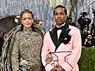 Rihanna a A$AP Rocky na Met Gala v New Yorku (4. kv�tna 2026)