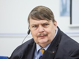 Tiskové setkání s p�edsedou Sudeton�meckého krajanského sdru�ení Berndem...
