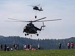 Po�ár u Rynartic v národním parku �eské �výcarsko. (3. kv�tna 2026)