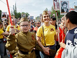 Na oslavy dne vít�zství Sov�tského svazu nad nacistickým N�meckem ve druhé...