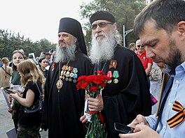 Na oslavy dne vít�zství Sov�tského svazu nad nacistickým N�meckem ve druhé...