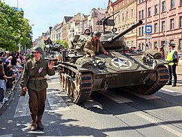 Tisíce lidí zhlédly v ned�li 3. kv�tna Konvoj svobody � Convoy of Liberty,...