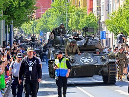 Tisíce lidí zhlédly v ned�li 3. kv�tna Konvoj svobody � Convoy of Liberty,...