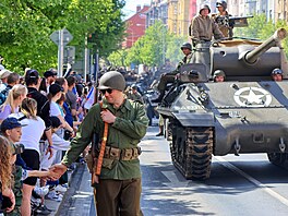 Tisíce lidí zhlédly v ned�li 3. kv�tna Konvoj svobody � Convoy of Liberty,...