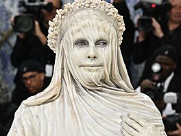 Heidi Klumová na Met Gala v New Yorku (4. kv�tna 2026)