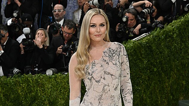 Lindsey Vonnov� na Met Gala