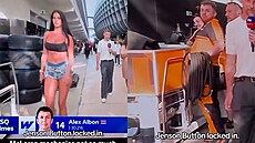 Virální moment z Miami, kdy se kameraman i mechanik na chvíli p�estali...