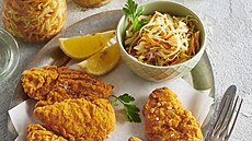Coleslaw do skla s ku�ecími stripsy