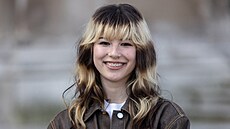 Krasobrusla�ka Alysa Liuová p�i p�ehlídce podzimní kolekce Louis Vuitton b�hem...