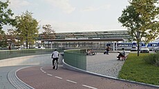Terminál za miliardy korun ale vznikne a� v návaznosti na novou tra� do Prahy.