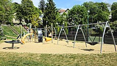 D�tské h�i�t� Okrouhlík na pra�ském Smíchov�. (5. kv�tna 2026)
