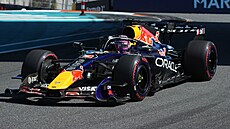 Max Verstappen b�hem kvalifikace na Velkou cenu Miami