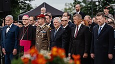 Pietní akt k 81. výro�í konce druhé sv�tové války v Evrop�. Národní památník na...