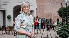 Otev�ení Hartigovské zahrady. Komorní zahrada je sou�ástí komplexu Ji�ních...