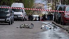 Policisté vy�et�ují  st�elbu na jihu Kyjeva