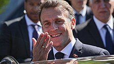 Francouzský prezident Emmanuel Macron na státní náv�t�v� Arménie (5. kv�tna...