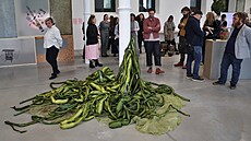 V�echny sály galerie Plato  v rekonstruované budov� bývalých ostravských jatek...