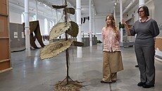 V�echny sály galerie Plato  v rekonstruované budov� bývalých ostravských jatek...