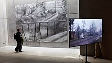 V�echny sály galerie Plato  v rekonstruované budov� bývalých ostravských jatek...