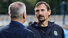 2. fotbalová liga, FK Viagem Ústí nad Labem - SFC Opava. Martin Vaniak, trenér...