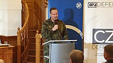Na bezpe�nostní konferenci v plze�ském Západo�eském muzeu dnes mluvil ná�elník...