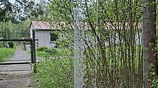 Na míst� bývalého �enského koncentra�ního tábora vznikly velké tabule z...