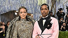 Rihanna a A$AP Rocky na Met Gala v New Yorku (4. kv�tna 2026)