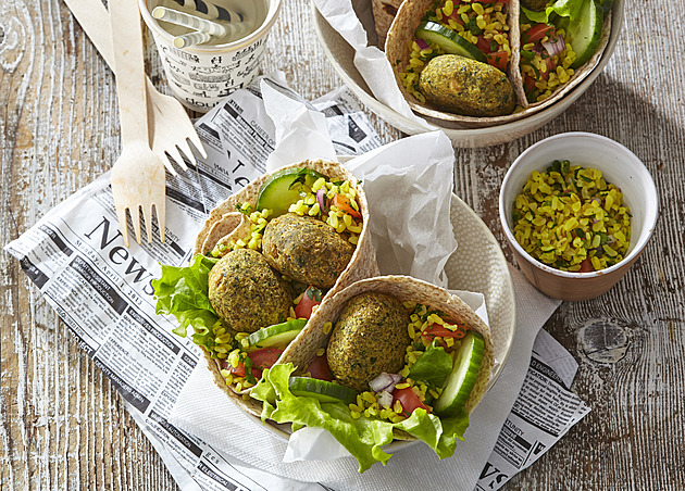Domácí falafel v tortille s čerstvou zeleninou: Nejlepší recept na blízkovýchodní klasiku