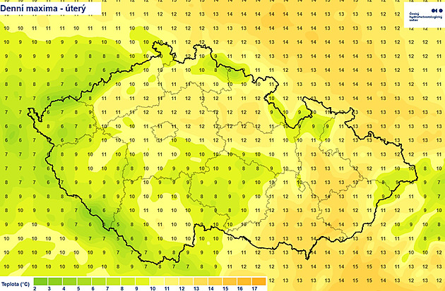 Přichází výrazné ochlazení, varují meteorologové. Po bouřkách v Česku začne sněžit