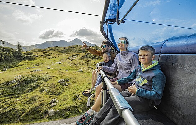 Obertauern - letn� lanovka Mirja Geh