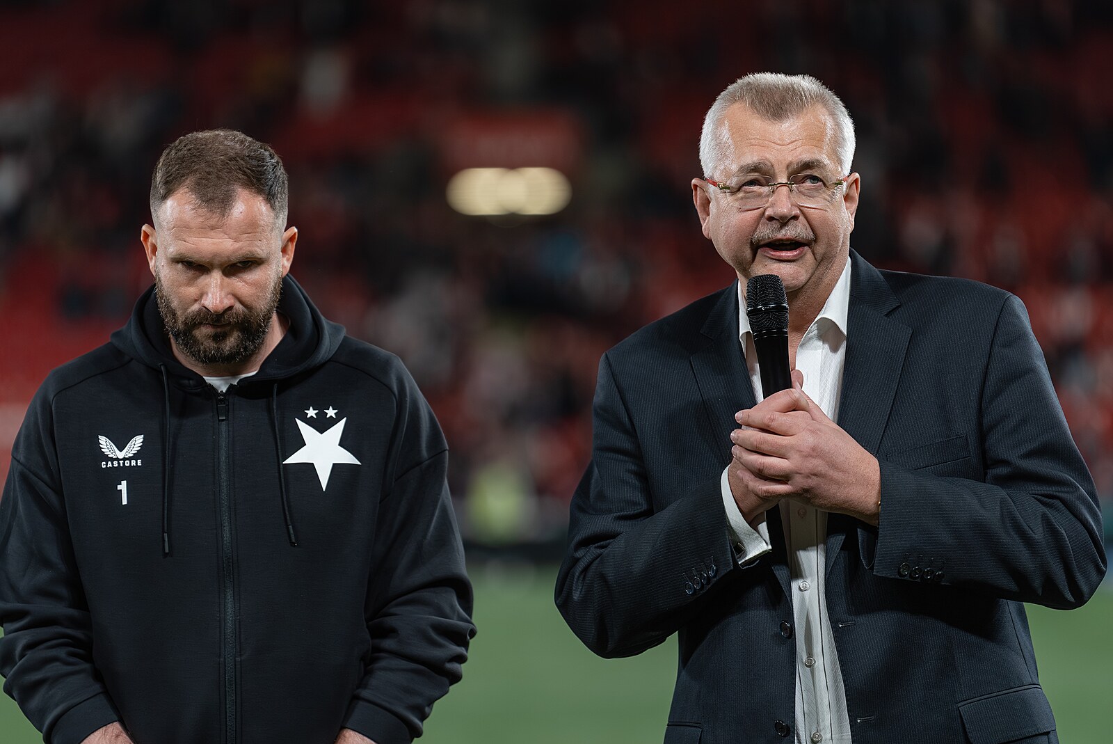 Omluva i podání rukou. Tvrdík s Čuprem po zničeném derby: Společně situaci zlepšíme