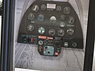 P�ístrojová deska P-51 Mustang
