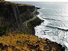 Projekt Nouvelle Route du Littoral vznikl jako reakce na nebezpe�nou pob�e�ní...