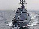 Severokorejský v�dce Kim �ong-un a jeho dcera nav�tívili torpédoborec �che Hjon...