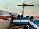 Il-62 spole�nosti Air Koryo, leti�t� Pyongyang Sunan