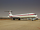 Il-62 spole�nosti Air Koryo, leti�t� Pchjongjang Sunan
