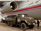 Ilju�in Il-76 spole�nosti Air Koryo, leti�t� Hamhung Sondok