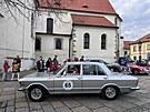 Fiat 130 B z roku 1976. Velký sedan byl v letech 1969�1977 jako vlajkovou lodí...