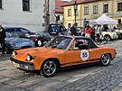 Porsche 914 z roku 1972 Na Spring dorazilo hned ve dvou exemplá�ích. Tento...