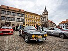Italský trojlístek. Uprost�ed Alfa Romeo GTV 2000 Bertone Coupe z roku 1974,...