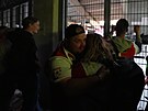 Fanou�ci Slavie se p�ed Edenem neubránili dojetí po zisku titulu.