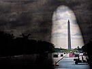 Renovace jezírka u Lincolnova památníku ve Washingtonu pomalu postupuje. (14....