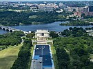 Renovace jezírka u Lincolnova památníku ve Washingtonu pomalu postupuje. (14....