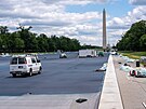 Renovace jezírka u Lincolnova památníku ve Washingtonu pomalu postupuje. (14....
