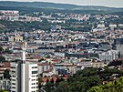 Výhledy od BTS spole�nosti Cetin � Brno, Koniklecová