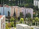 Výhledy od BTS spole�nosti Cetin � Brno, Koniklecová