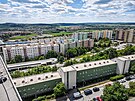Výhledy od BTS spole�nosti Cetin � Brno, Koniklecová